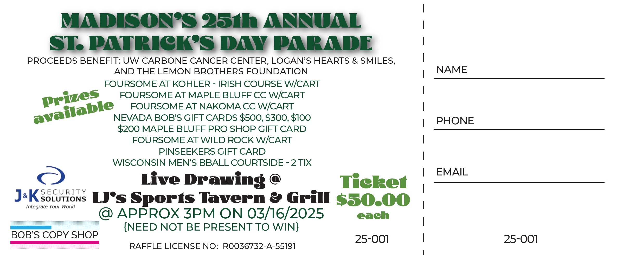 Raffle Poster